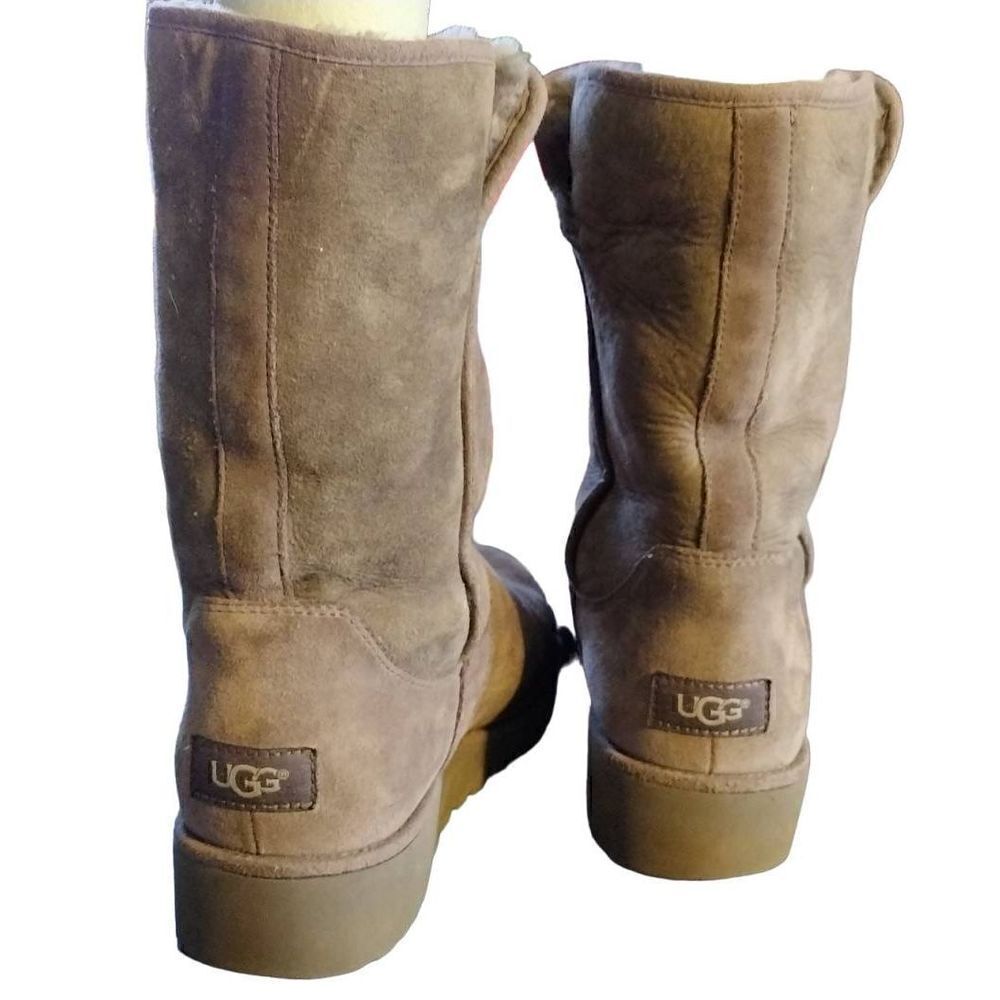 UGG Winter Women's Size 9G Classic Slim Mid-Calf Boot Gray S/N 1013428 - Picture 8 of 8